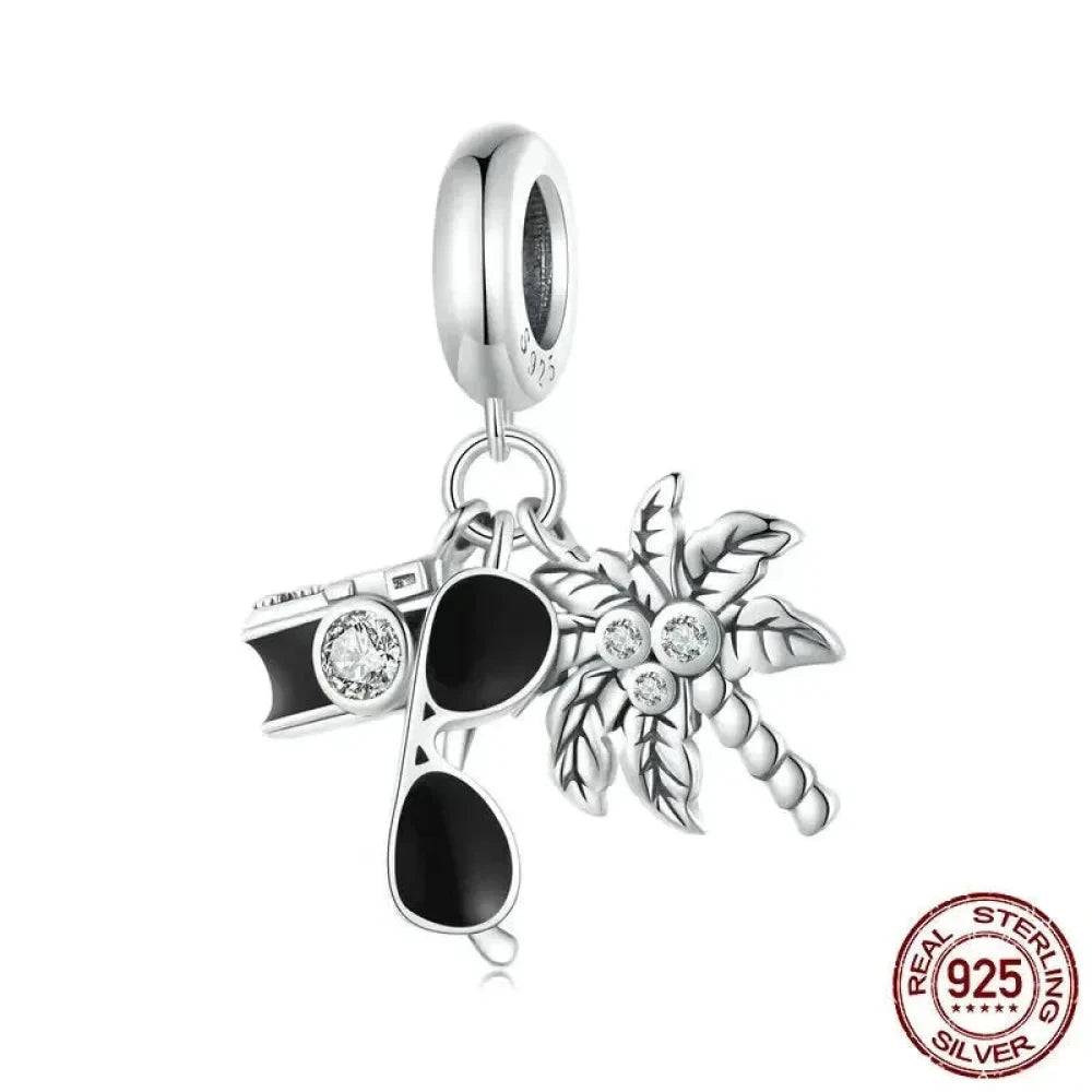 Capture Your Wanderlust: Camera & Sunglasses Travel Charms
