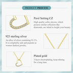 Genuine 925 Sterling Silver The Shape Of Love Chain Necklace For Women Fine Jewelry 18.11’’ Collar Necklaces