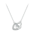 925 Sterling Silver Heart Pendant Necklace Perfect Valentine’S Day Gift Necklaces