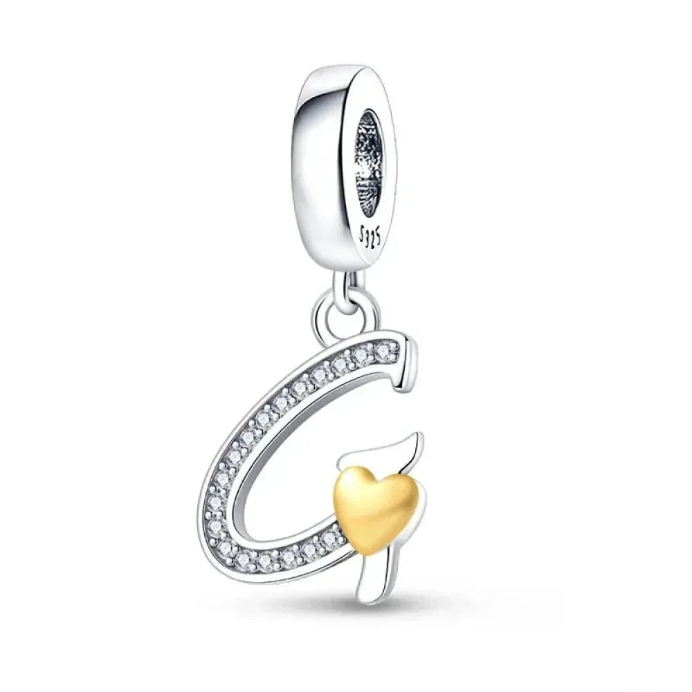 Spell It Out with Style: Alphabet Charms for Bracelets (925 Silver) - G