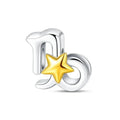 Delicate 925 Silver Zodiac Charm: Personalize Your Bracelet With Constellation Capricorn Charms