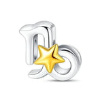 Delicate 925 Silver Zodiac Charm: Personalize Your Bracelet With Constellation Charms