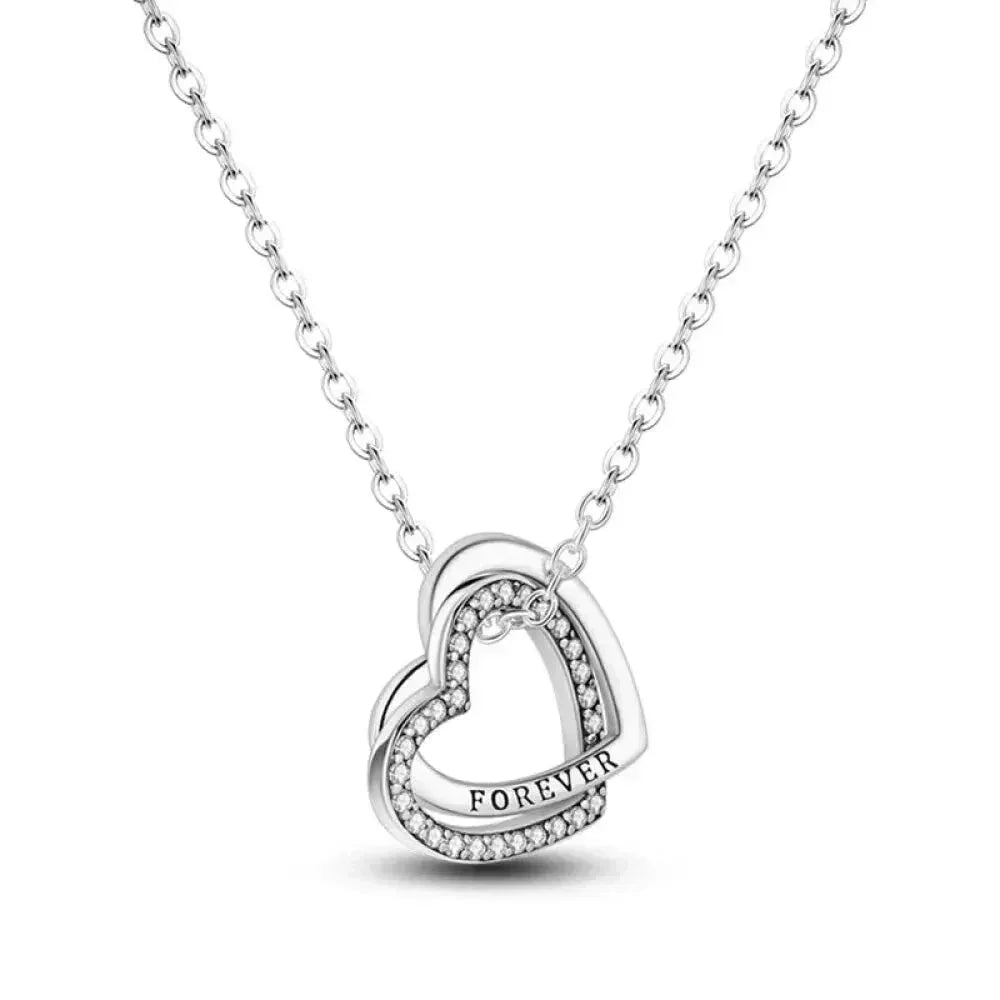 Radiate Timeless Elegance: Round CZ Pendant Necklace (925 Sterling Silver) Kjn017 Necklaces