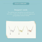 Breathtaking 925 Sterling Silver Cat Necklace | Elegant Pendant Collarbone Jewelry Scn232 In 3 Colors Necklaces