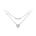 Capture Her Heart With Dazzling Brilliance: 1Ct Moissanite Necklace Necklaces