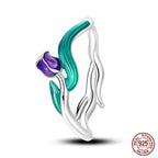 Enchanting Tulip Sterling Silver Ring 6 Rings