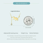 Breathtaking 925 Sterling Silver Cat Necklace | Elegant Pendant Collarbone Jewelry Scn232 In 3 Colors Necklaces