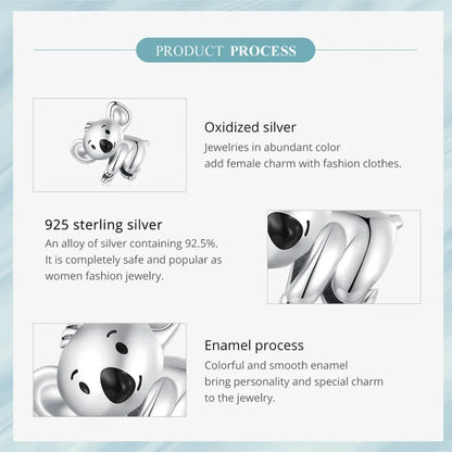 Genuine 925 Sterling Silver Pet Dog Charm for Bracelet - Poodle Dachshund Pendant - Charms