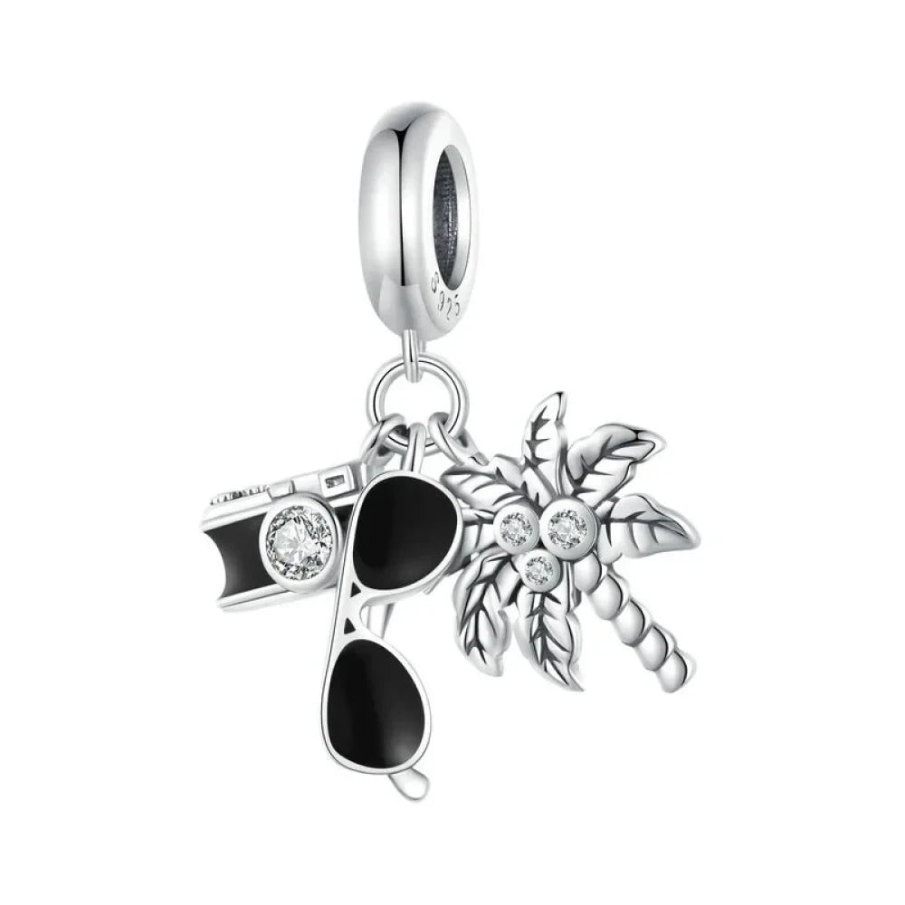 Capture Your Wanderlust: Camera & Sunglasses Travel Charms
