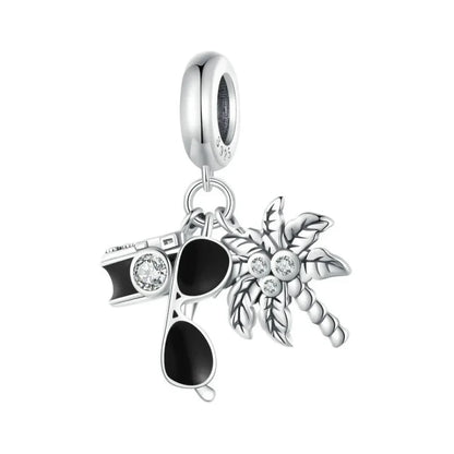 Capture Your Wanderlust: Camera & Sunglasses Travel Charms