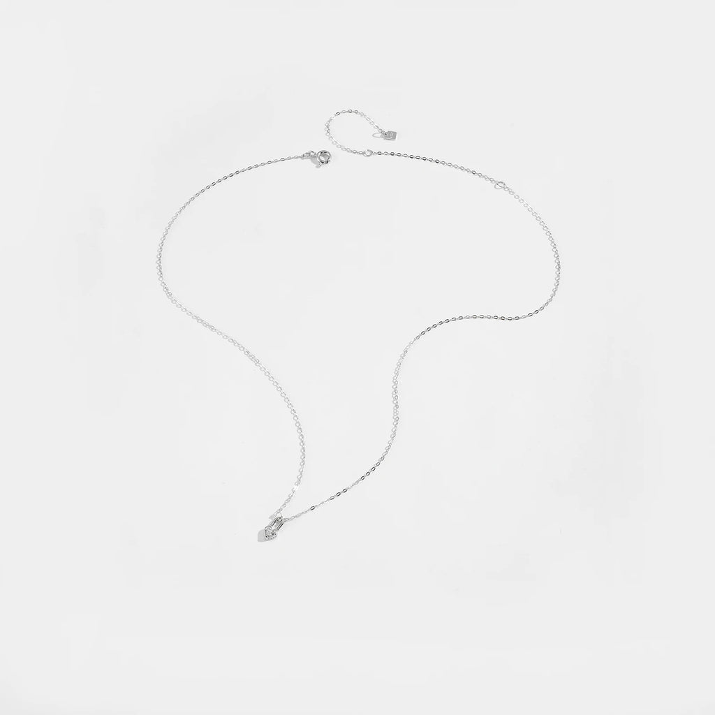 Heartfelt Sterling Silver Pendant Necklace - Necklaces