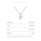 Heartfelt Sterling Silver Pendant Necklace Necklaces