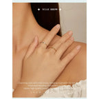 925 Sterling Silver Heart Wedding Band Symbol Of Love Stackable Promise Ring In 2 Colors (Size 5 10) Rings