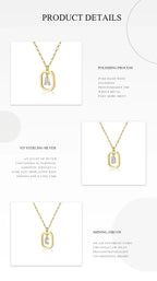 Personalized Initial Sterling Silver Pendant Necklace Necklaces