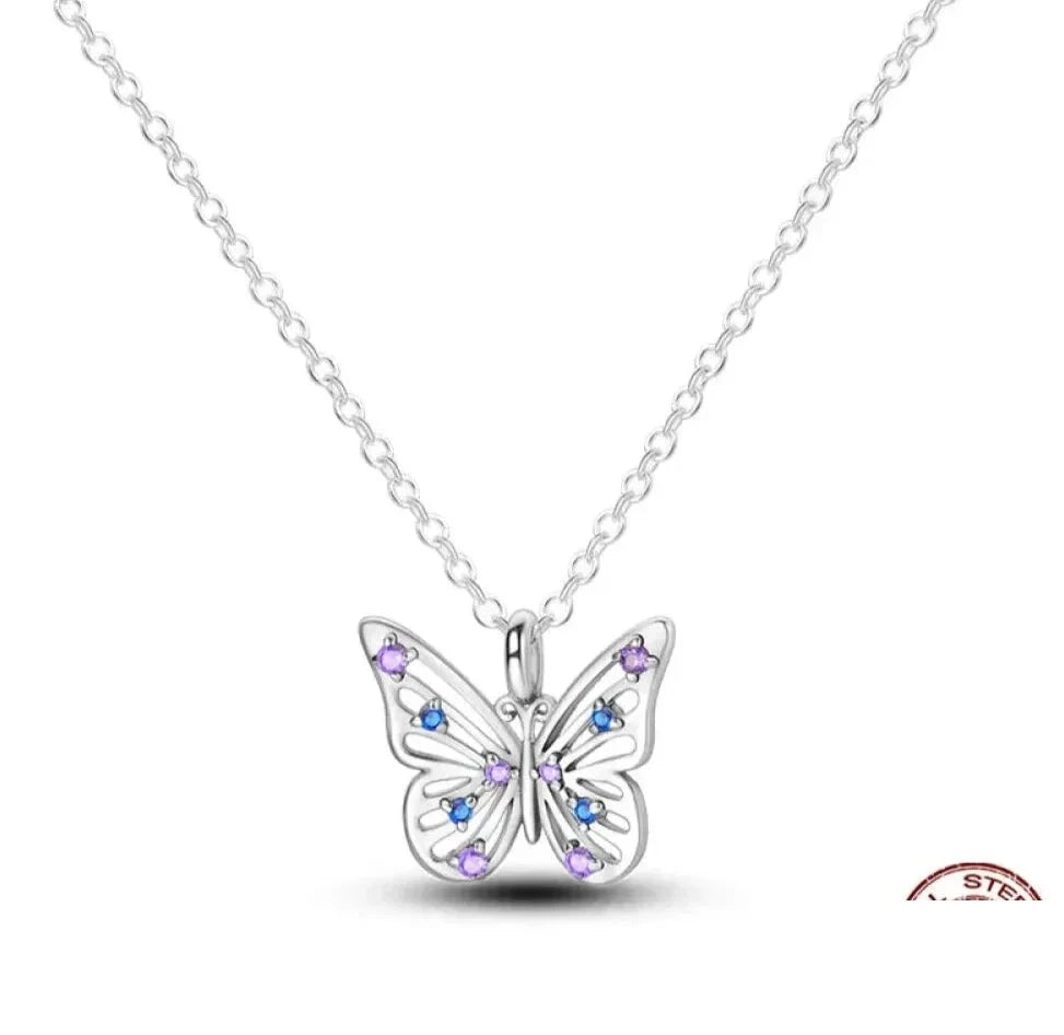 Radiate Timeless Elegance: Round CZ Pendant Necklace (925 Sterling Silver) - Kjn012 - Necklaces