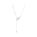 Angelic Elegance: Sterling Silver Angel Wing Necklace Necklaces