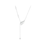 Angelic Elegance: Sterling Silver Angel Wing Necklace Necklaces