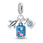 Passport to Adventure Sterling Silver Travel Charm Charms
