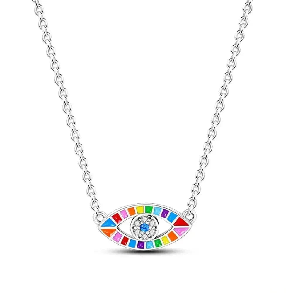 Radiate Timeless Elegance: Round CZ Pendant Necklace (925 Sterling Silver) - Kjn003 - Necklaces