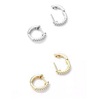 Stunning 925 Sterling Silver Small Hoop Earrings Chic And Timeless