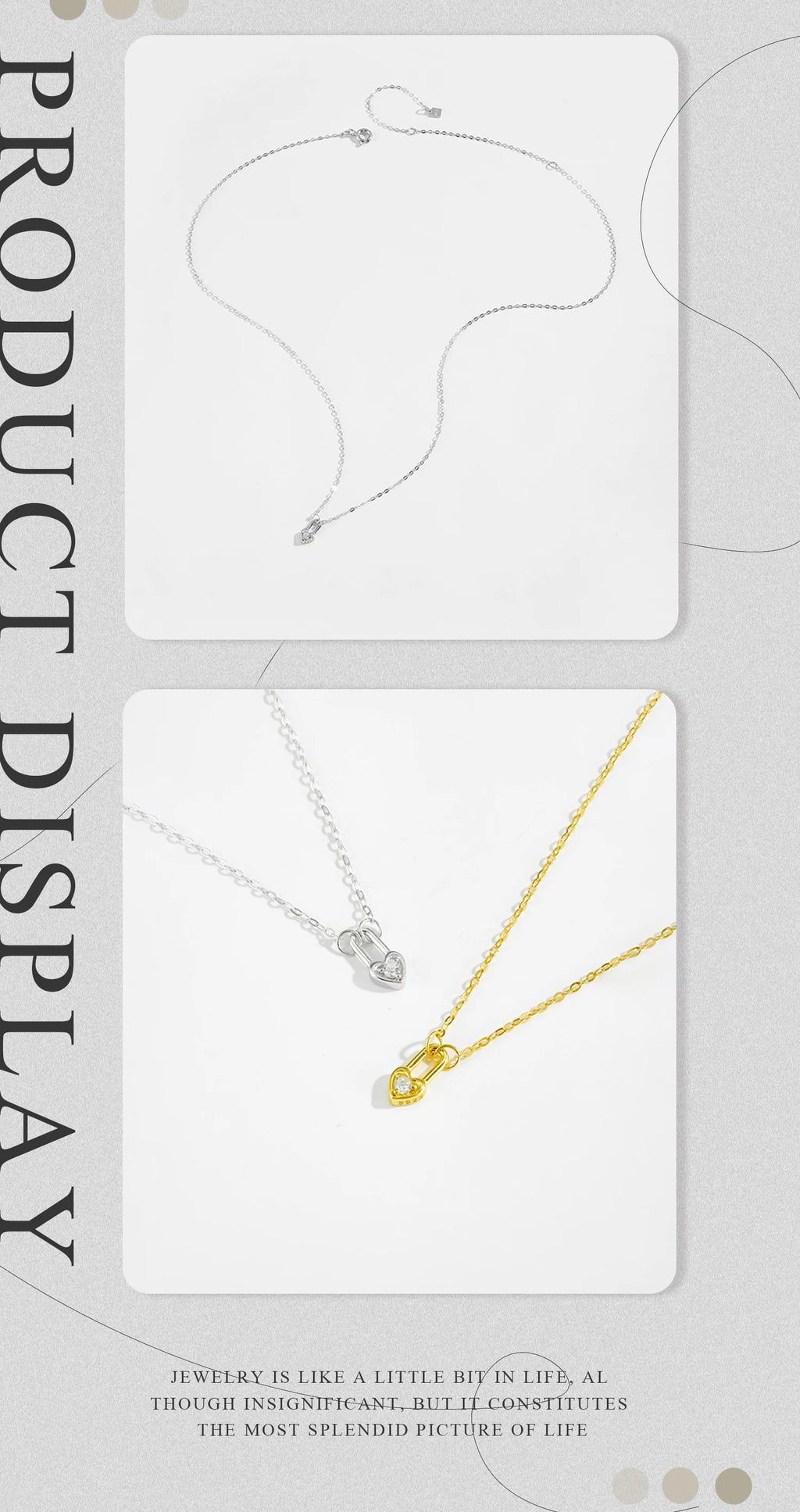 Heartfelt Sterling Silver Pendant Necklace - Necklaces