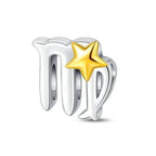 Delicate 925 Silver Zodiac Charm: Personalize Your Bracelet With Constellation Virgo Charms