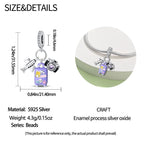 Travel Diary Sterling Silver Charm Charms