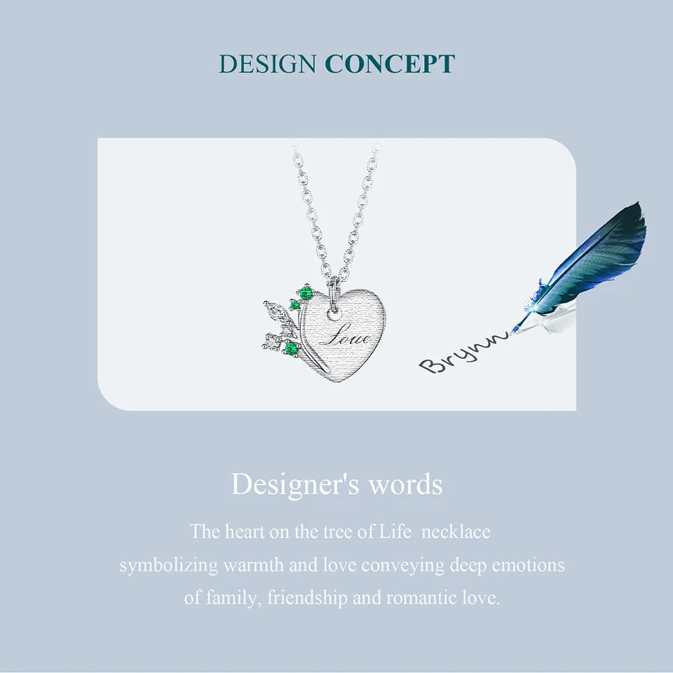 925 Sterling Silver Tree of Life Necklace for Women - Elegant & Meaningful - Pendant Necklaces