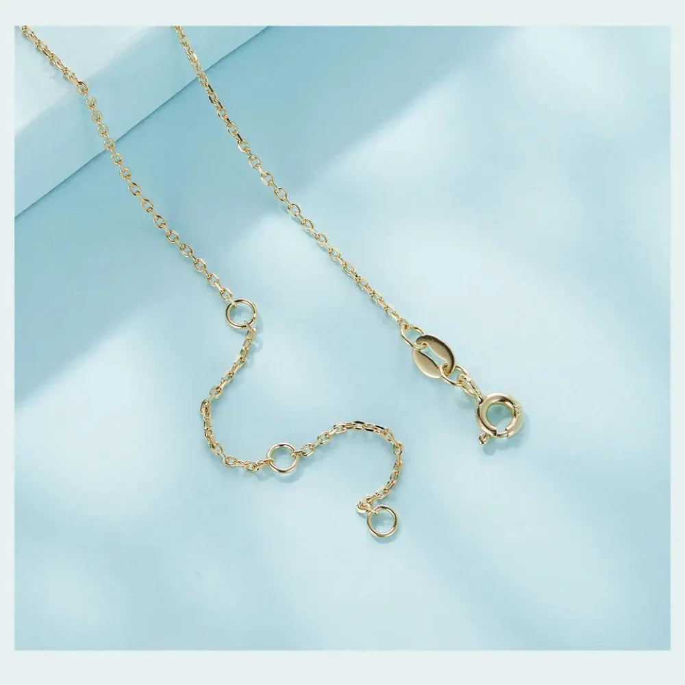 Breathtaking 925 Sterling Silver Cat Necklace | Elegant Pendant Collarbone jewellery SCN232 in 3 Colors - Necklaces