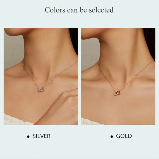 925 Sterling Silver Heart Pendant Necklace - Perfect Valentine’s Day Gift - Necklaces