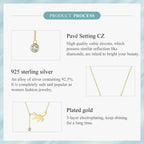 Breathtaking 925 Sterling Silver Cat Necklace | Elegant Pendant Collarbone Jewelry Scn232 In 3 Colors Necklaces