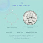 925 Sterling Silver Seastar And Shell Pendant Anklet | Simple Chain Foot Jewelry For Women | Platinum Plated Summer