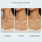 Breathtaking 925 Sterling Silver Cat Necklace | Elegant Pendant Collarbone Jewelry Scn232 In 3 Colors Necklaces