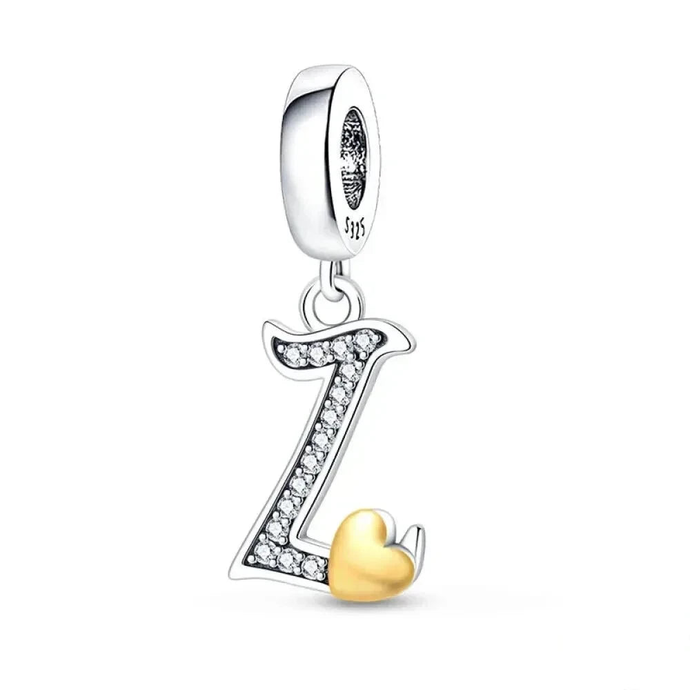 Spell It Out with Style: Alphabet Charms for Bracelets (925 Silver) - L