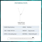 Angelic Elegance: Sterling Silver Angel Wing Necklace Necklaces
