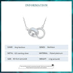 Connected Hearts: Sterling Silver Star/Heart/Cat Pendant Necklace Necklaces