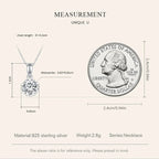 Stellar Shine 1ct Moissanite Sterling Silver Pendant Necklace Necklaces