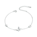 Delicate Sterling Silver Butterfly Bracelet A Symbol Of Freedom And Transformation Bracelets