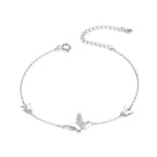 Delicate Sterling Silver Butterfly Bracelet A Symbol Of Freedom And Transformation Bracelets