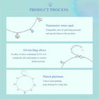 925 Sterling Silver Seastar And Shell Pendant Anklet | Simple Chain Foot Jewelry For Women | Platinum Plated Summer