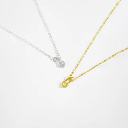 Heartfelt Sterling Silver Pendant Necklace - Necklaces