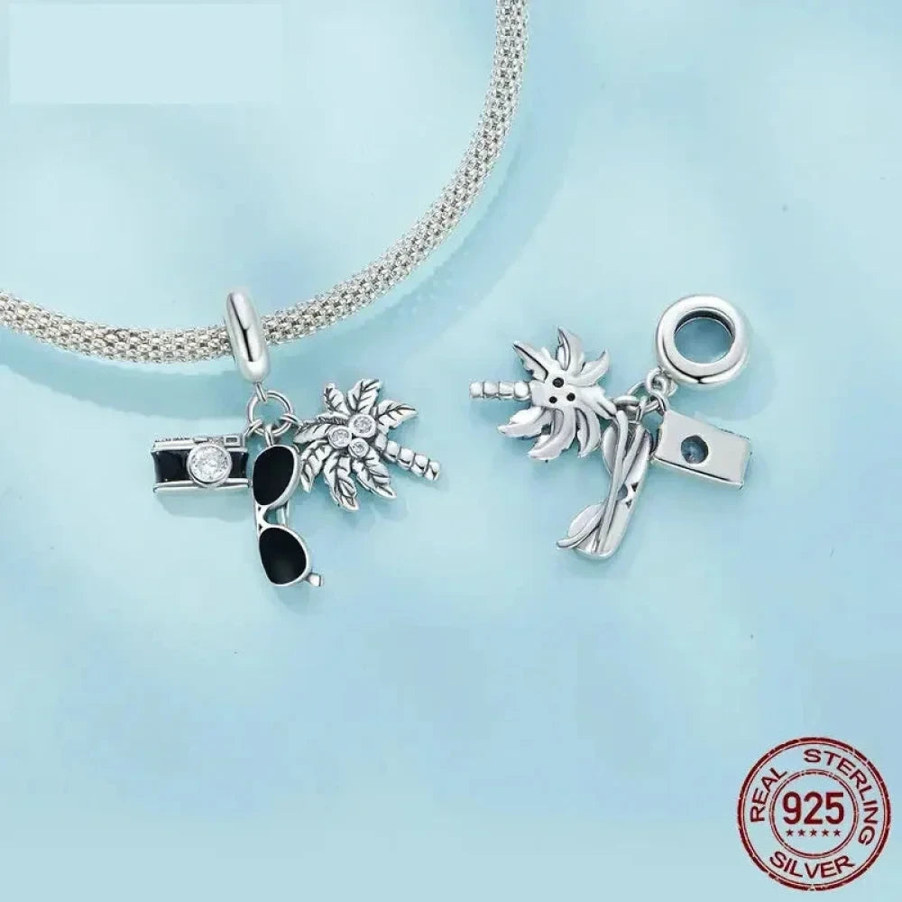 Capture Your Wanderlust: Camera & Sunglasses Travel Charms