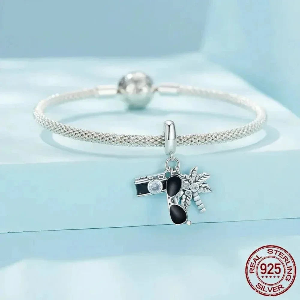 Capture Your Wanderlust: Camera & Sunglasses Travel Charms