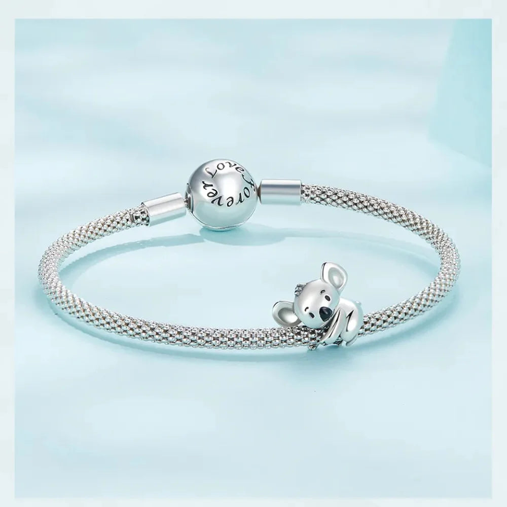 Genuine 925 Sterling Silver Pet Dog Charm for Bracelet - Poodle Dachshund Pendant - Charms