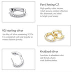 Stunning 925 Sterling Silver Small Hoop Earrings Chic And Timeless