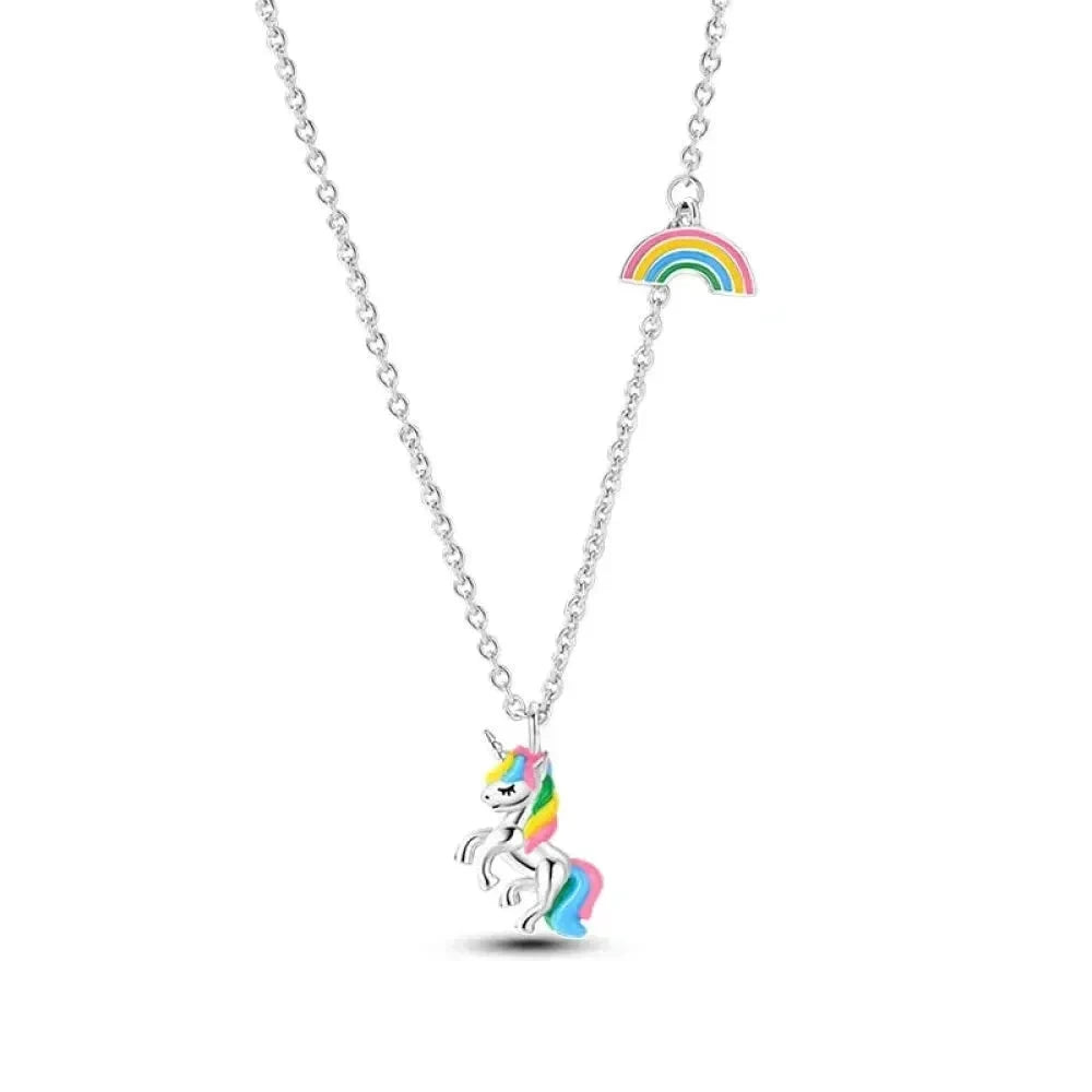 Radiate Timeless Elegance: Round CZ Pendant Necklace (925 Sterling Silver) - Kjn015 - Necklaces