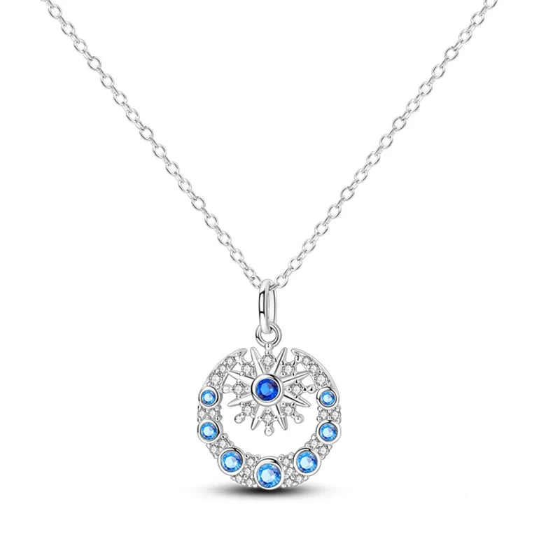Celestial Nights Sterling Silver Pendant Necklace Necklaces