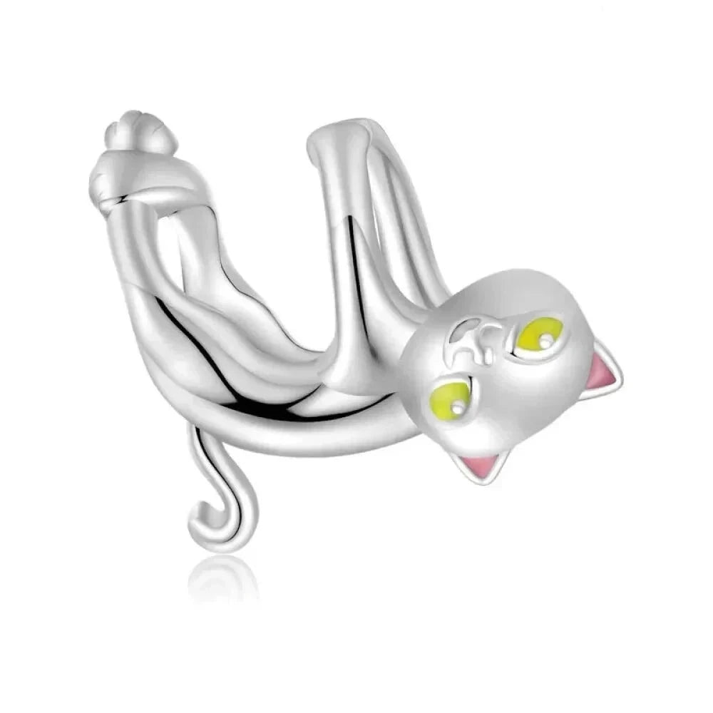 Genuine 925 Sterling Silver Pet Dog Charm for Bracelet - Poodle Dachshund Pendant - Bsc520-Sr - Charms