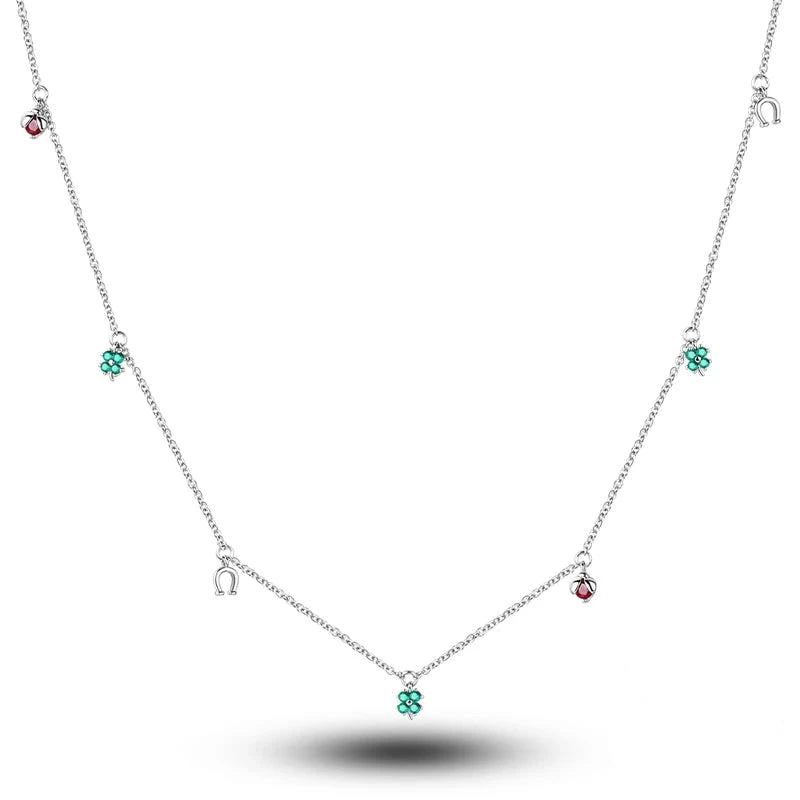 Lucky Charm Sterling Silver Necklace Necklaces