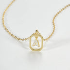Personalized Initial Sterling Silver Pendant Necklace Necklaces